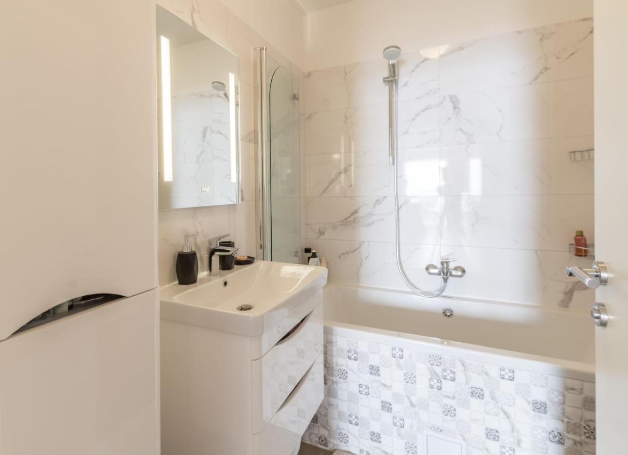 Ferienwohnung Penthouse Horizont Split Exterior foto