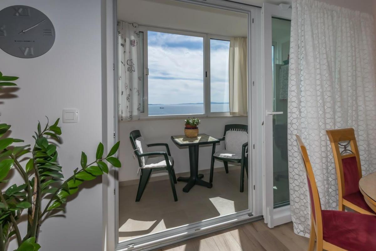 Ferienwohnung Penthouse Horizont Split Exterior foto
