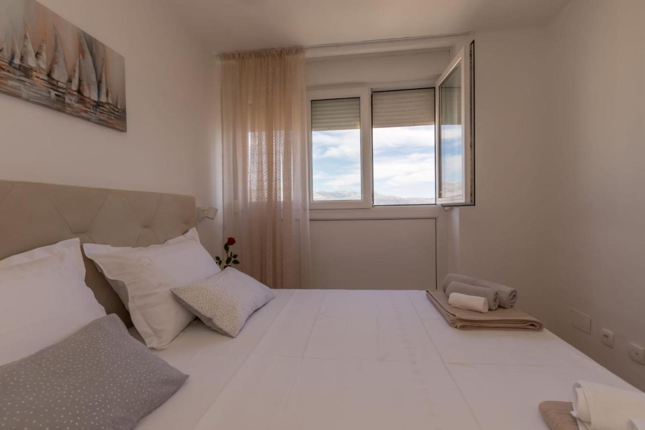 Ferienwohnung Penthouse Horizont Split Exterior foto