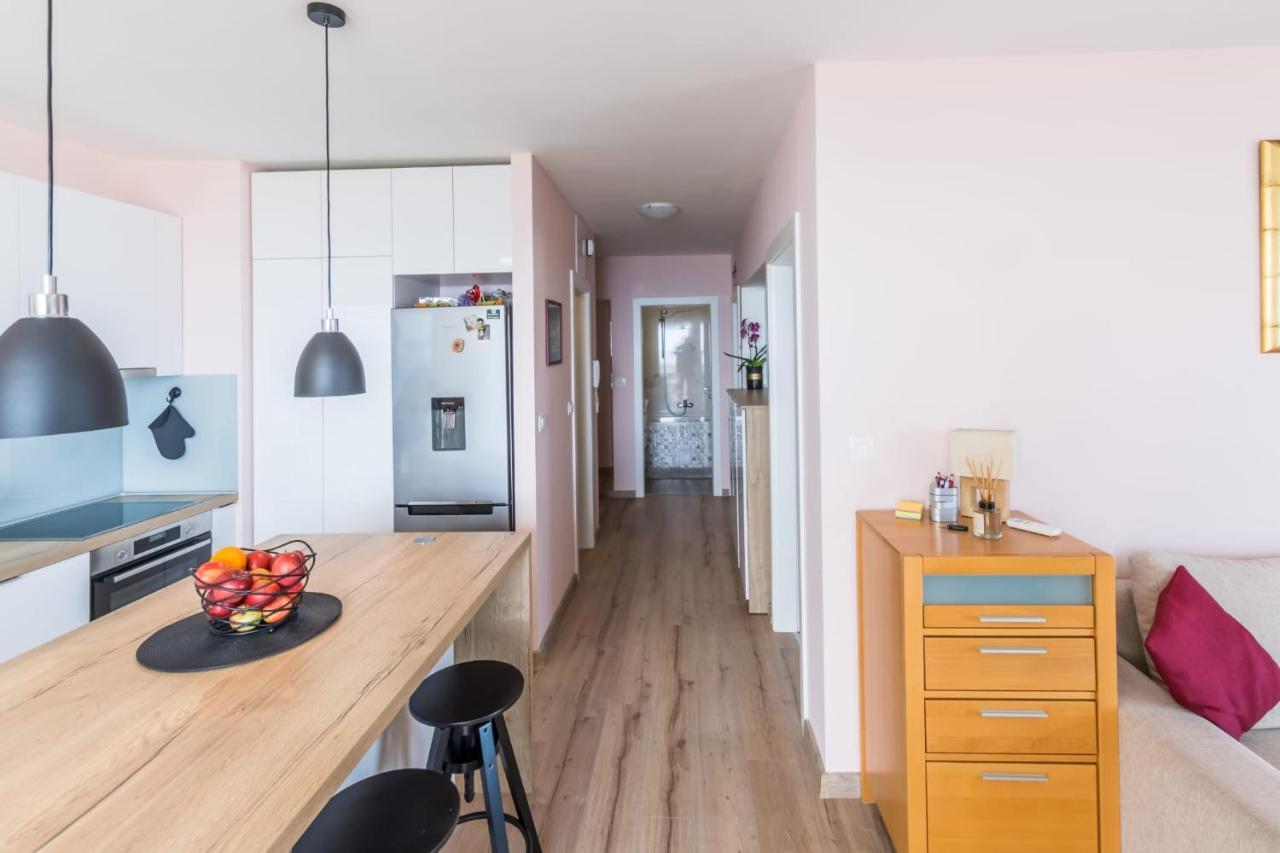 Ferienwohnung Penthouse Horizont Split Exterior foto