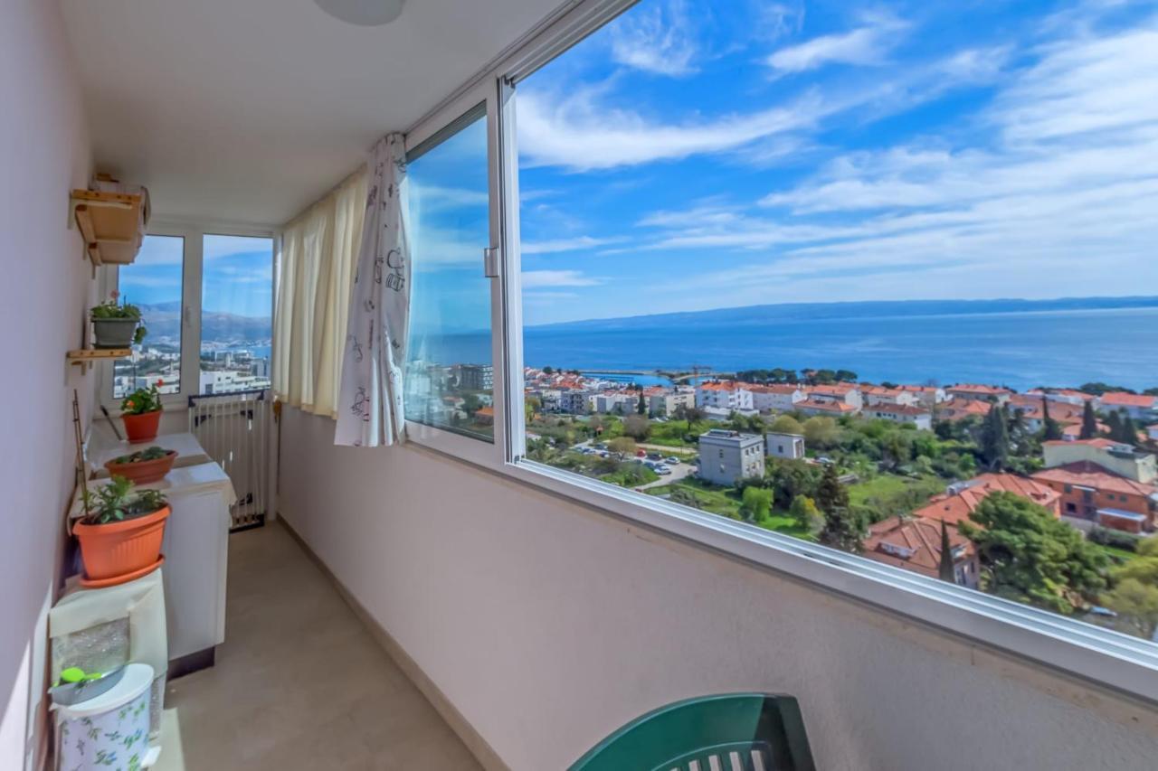 Ferienwohnung Penthouse Horizont Split Exterior foto
