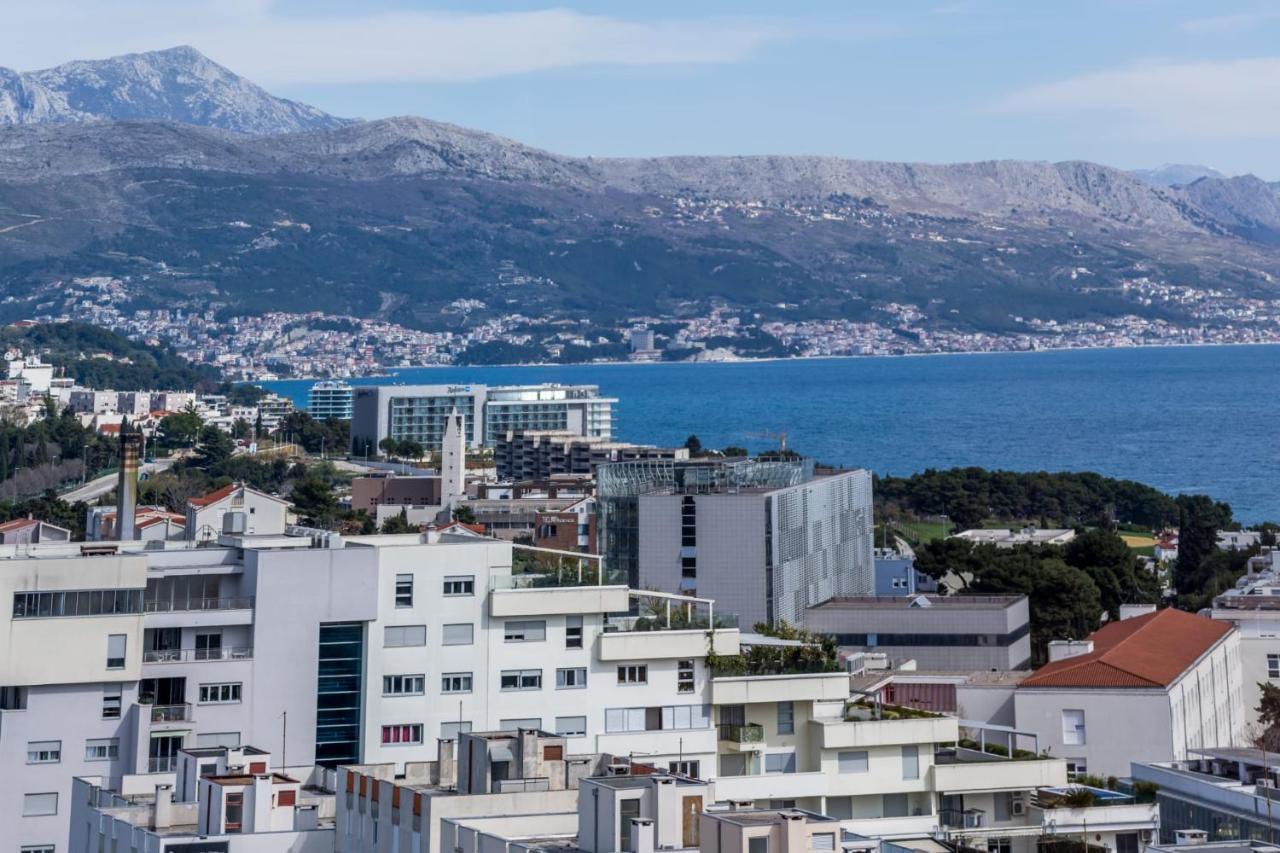 Ferienwohnung Penthouse Horizont Split Exterior foto